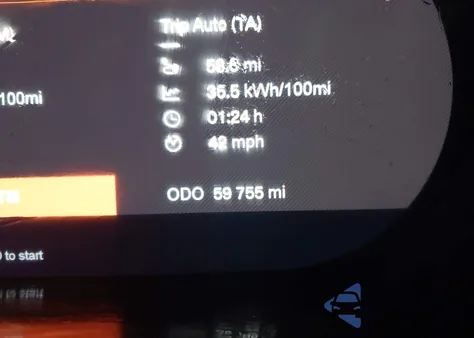 2022 Polestar 2 Long Range Dual Motor z USA, uszkodzony, nr VIN LPSED3KA0NL052549